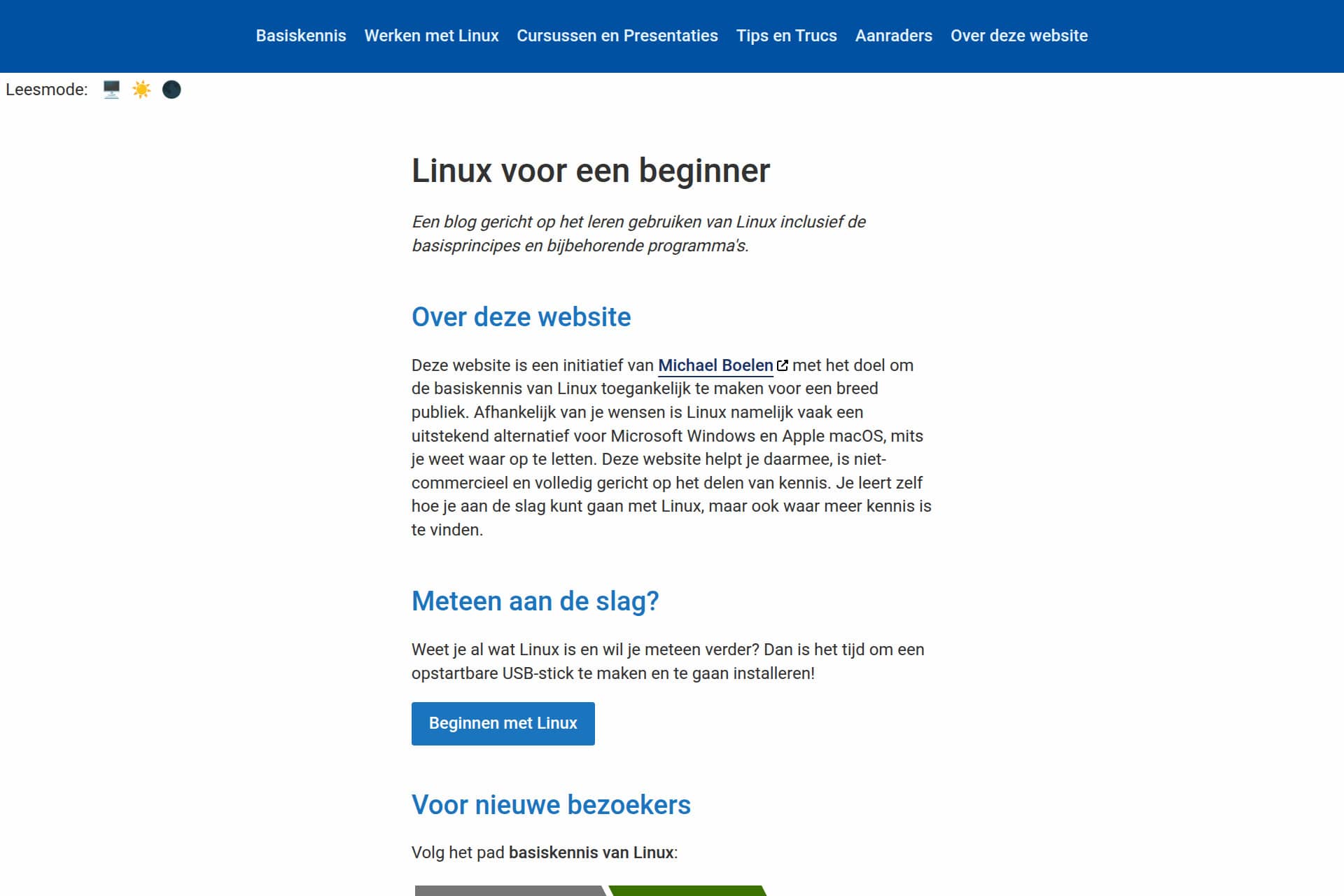 Linux voor een beginner