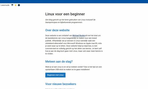 Linux voor een beginner